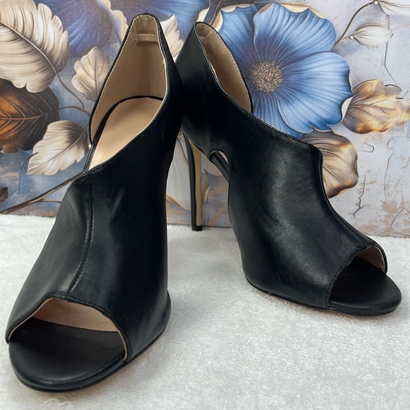 No brand, black peep toe 4 inch heel - Picture 6 of 6